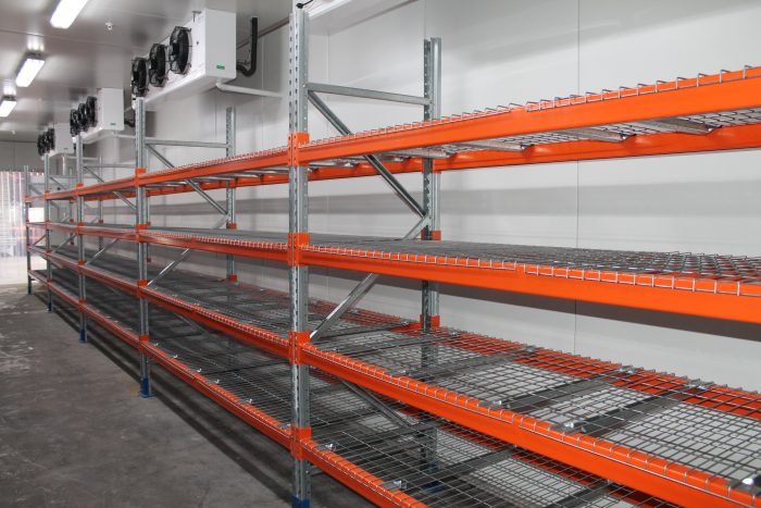 Can I install my pallet racking in a coolroom or freezer?