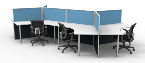 Workstations in a Office