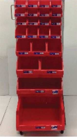 louvre-panel-trolley-front-plastic-bins-red
