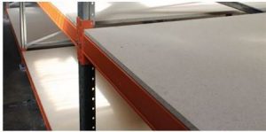 Pallet Racking Beams with MDF Timber Shelf Level