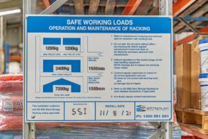 Safety Working Load Sign