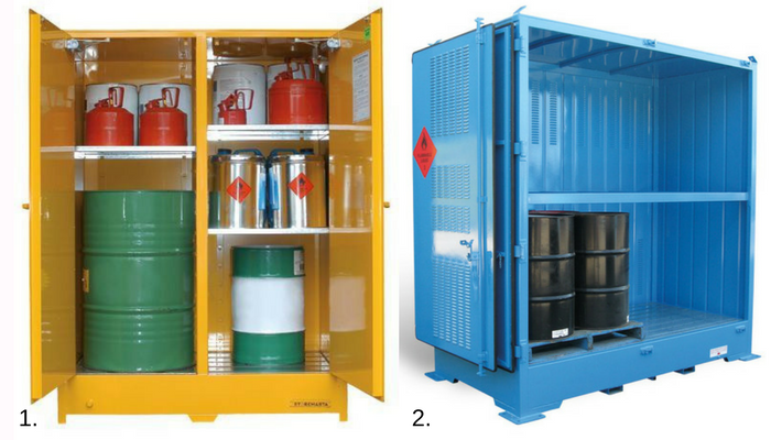 Chemical Storage Drum Storage 1