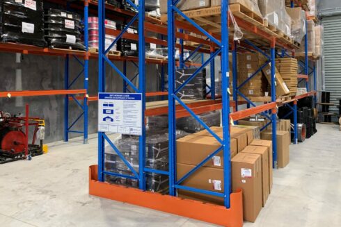 Pallet Racking In Electrical Warehouse