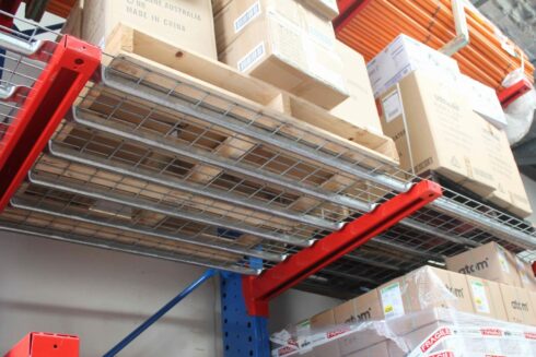 Cantilever Racking With Mesh Deck Website