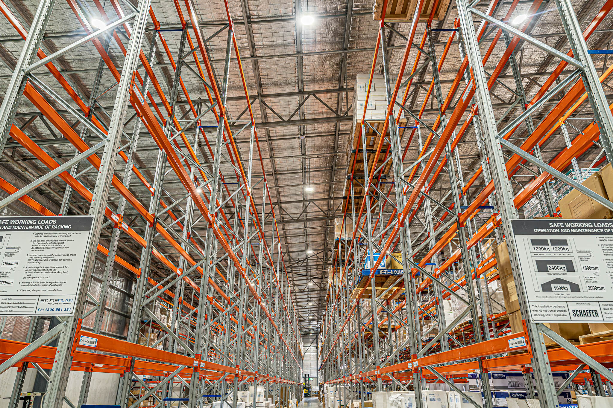 Pallet Rack Installation