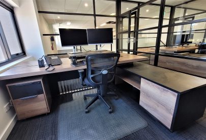 Timber Corner Manager Desk Dulux