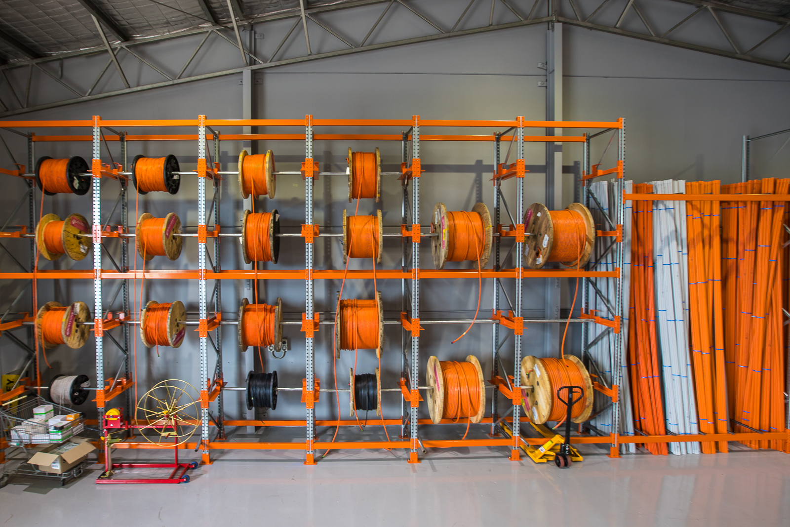 Cable Racking Setup 5