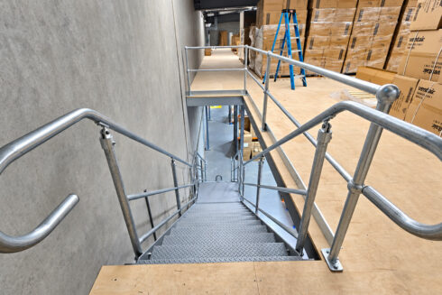 The Lighting Outlet Mezzanine Stair Access